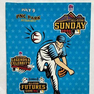2006 PNC Park July 9th MLB All-Star Game Sunday Futures Game Program